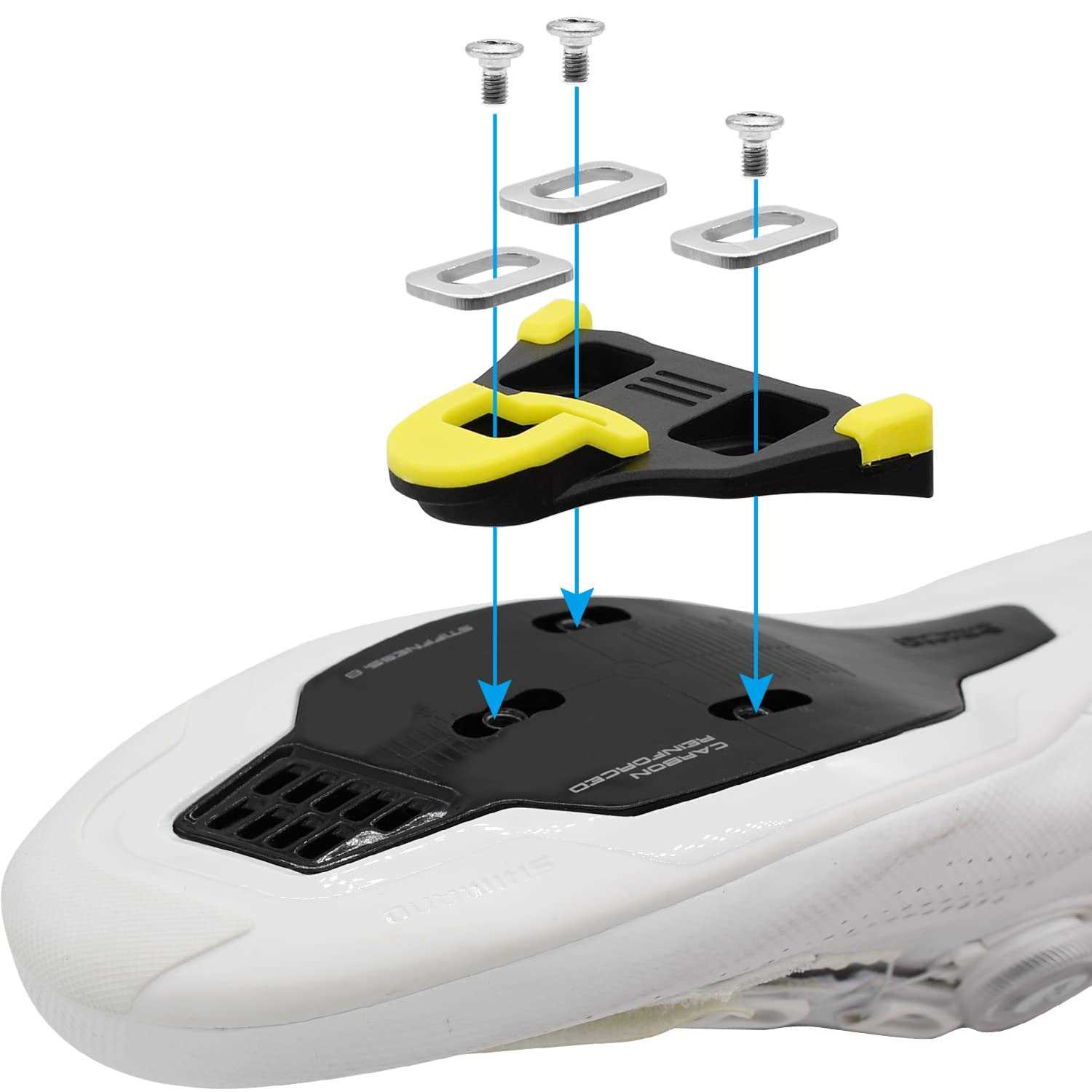 Thinvik Road Bike Cleats for Shimano SPD-SL Locking Cycling Pedals Cleat for Shimano Sh11 System Shoes - Image 5