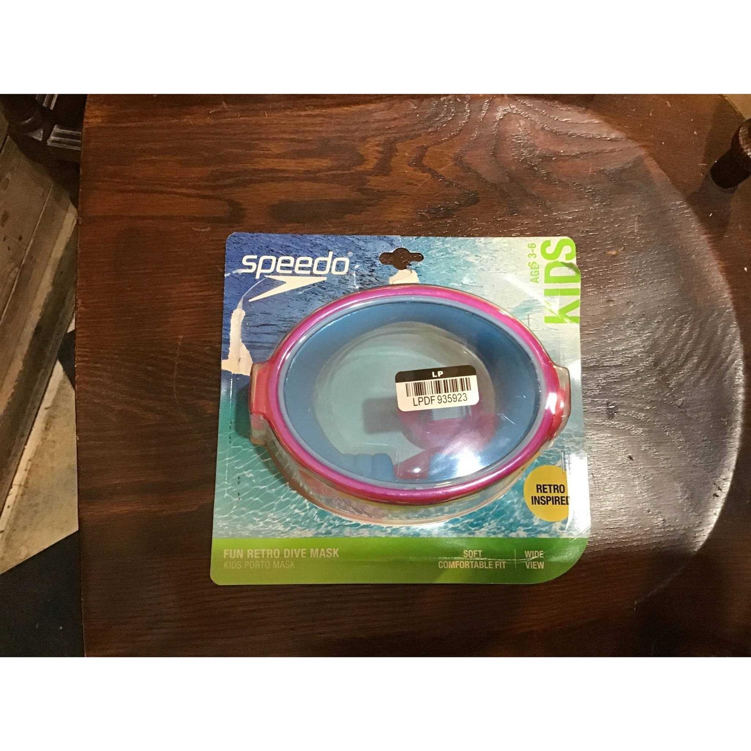 Speedo Kids' Porto Swim Mask - Image 2