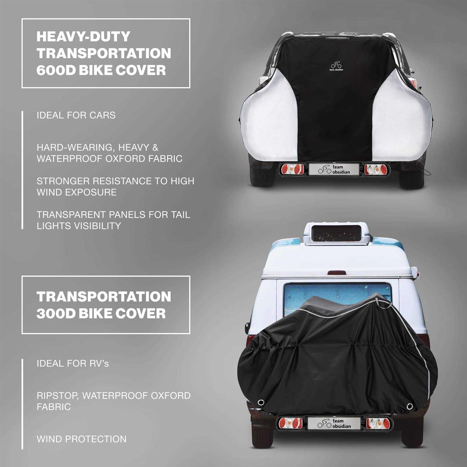 Team Obsidian Bike Covers Styles Outdoor Storage or Transportation/Travel - Image 5