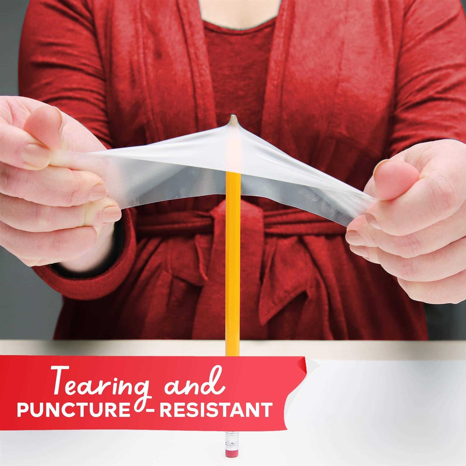 XFasten Fabric and Vinyl Repair Tape Clear 3-Inches by 20-Inches - Image 3