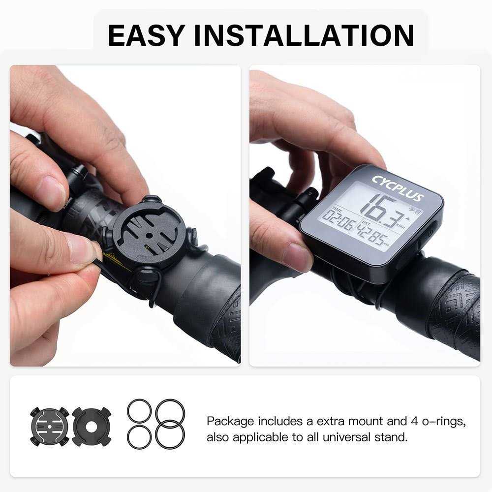Cycplus G1 Wireless Gps Bike Computer With Backlight Ipx6 Waterproof Bicycle Speedometer Odometer Cycling Computer - Image 3