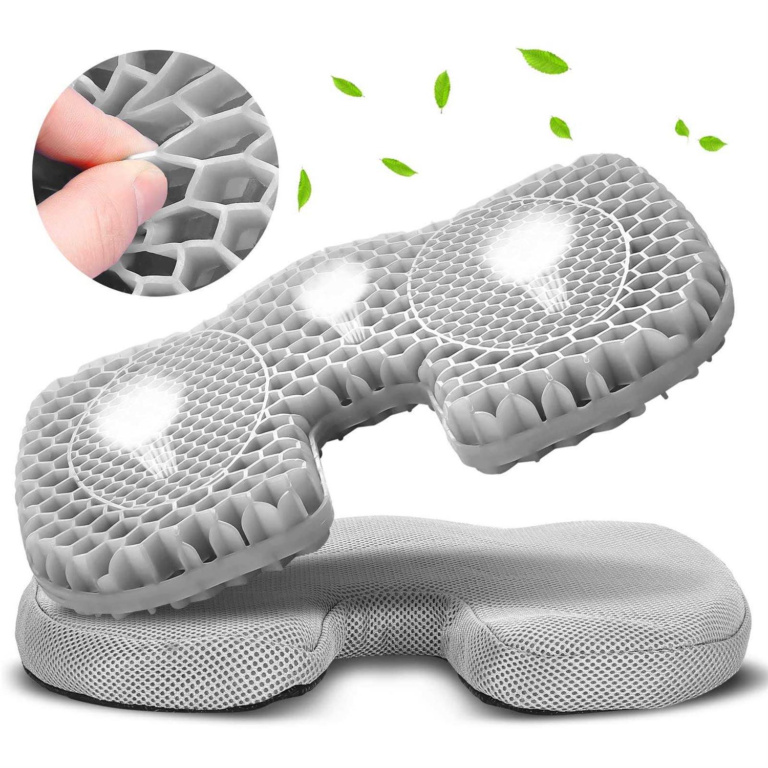 Bilbear Anti Slip Gel Kayak Seat Cushion Breathable U Shape Seat Pad for Sit in Inflatable Kayaks,Canoe - Image 5