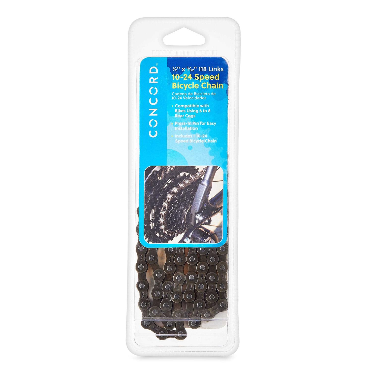 Concord Replacement Multi-Speed Steel Bicycle Chain