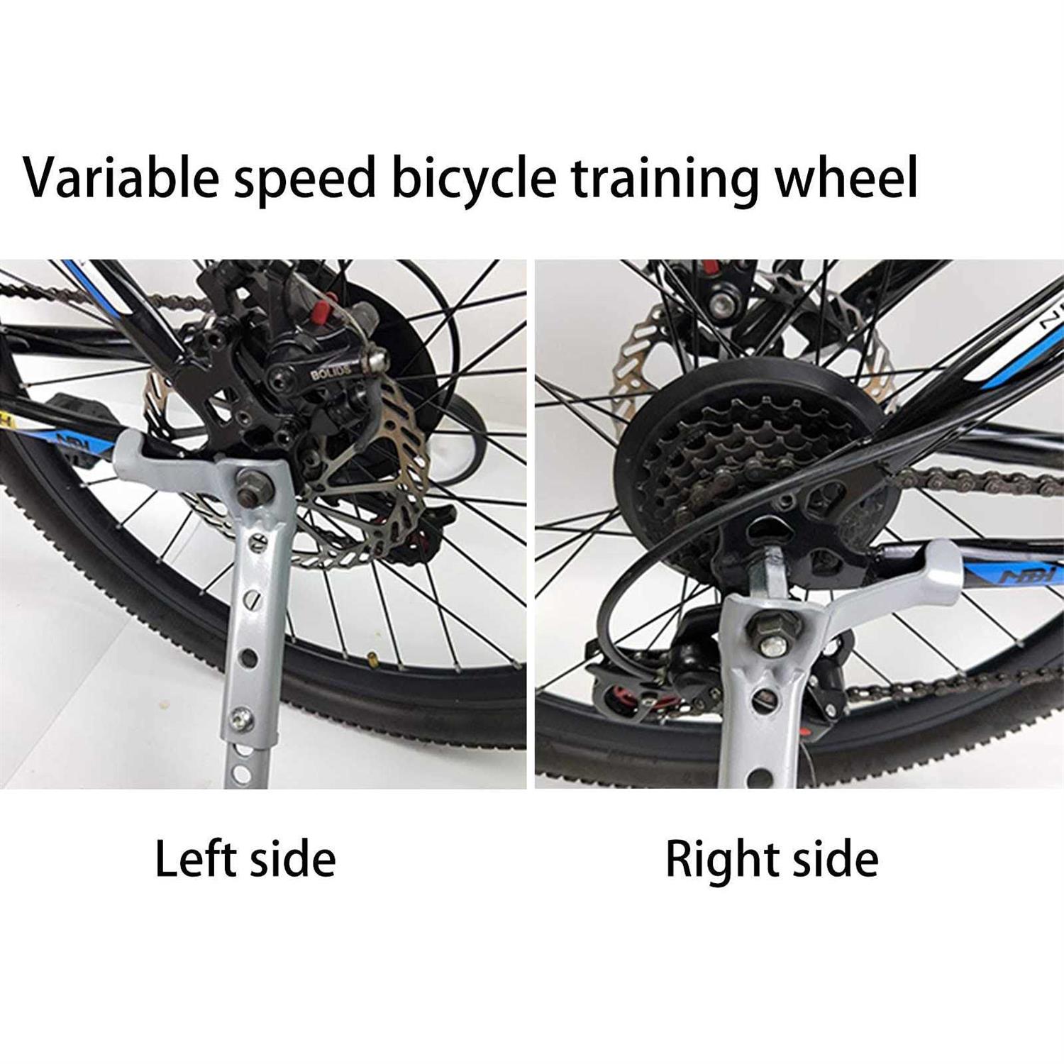 DOUBLE 2 C Training Wheels Heavy Duty Bicycle Training Wheels for Kids Bike Stabilizer Mounted Kit Compatible for 16 18 20 22 inch Bike - Image 2