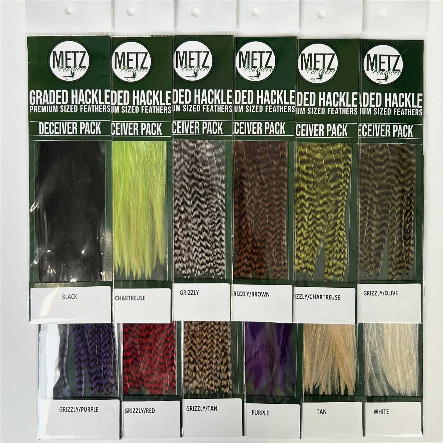Metz Deceiver/Streamer Hackle Pack - Image 4