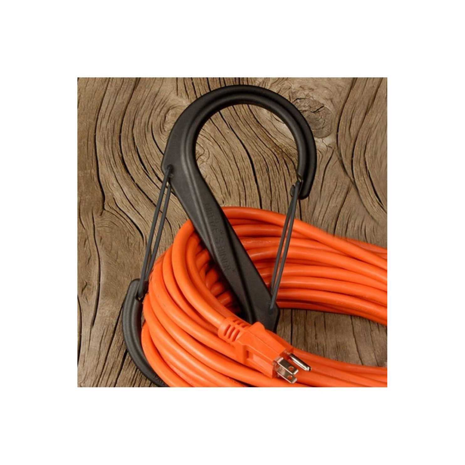 Nite Ize S-Biner Plastic Dual Carabiner #10 Black - Image 4