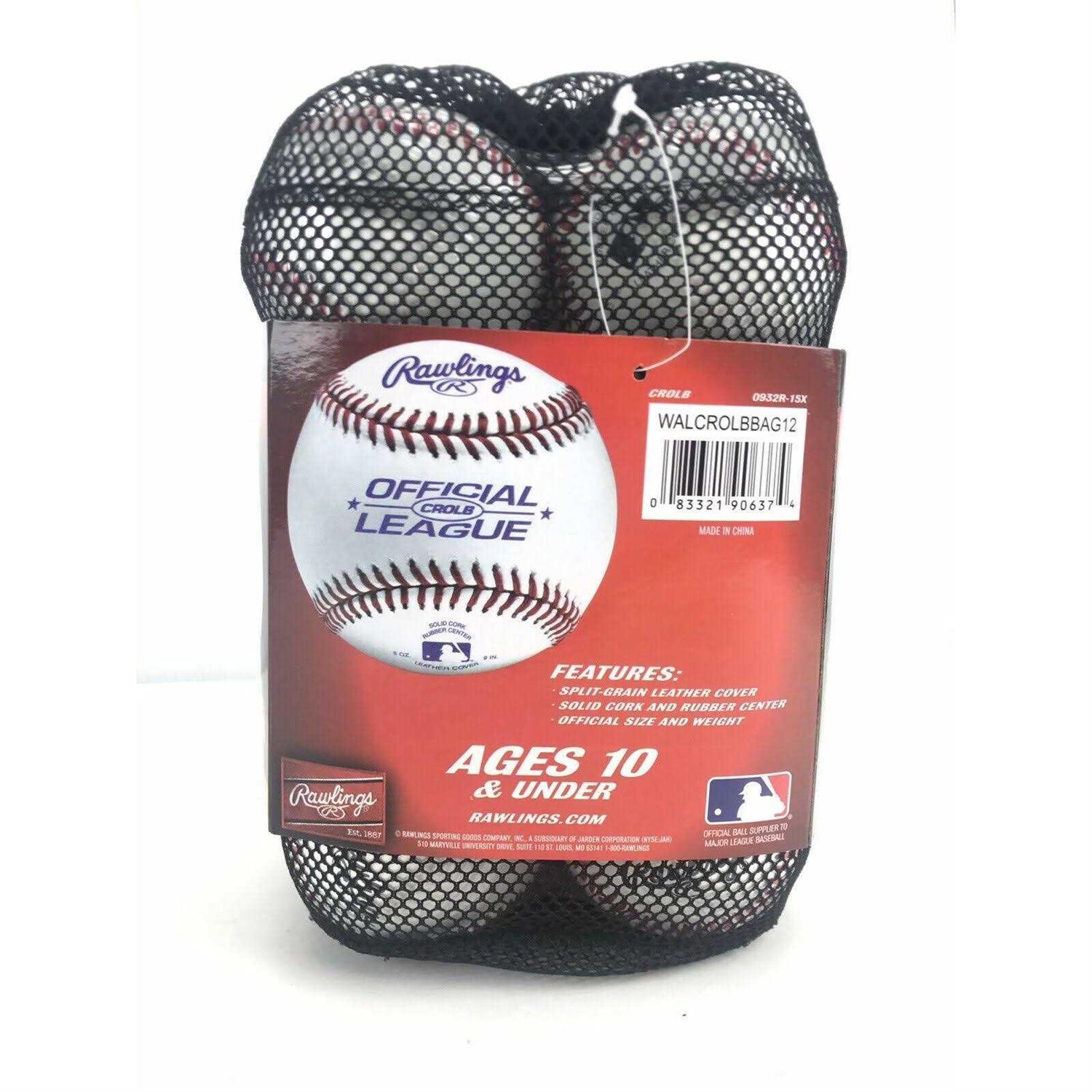 Rawlings Official League Recreational Use Practice Baseballs - Image 4