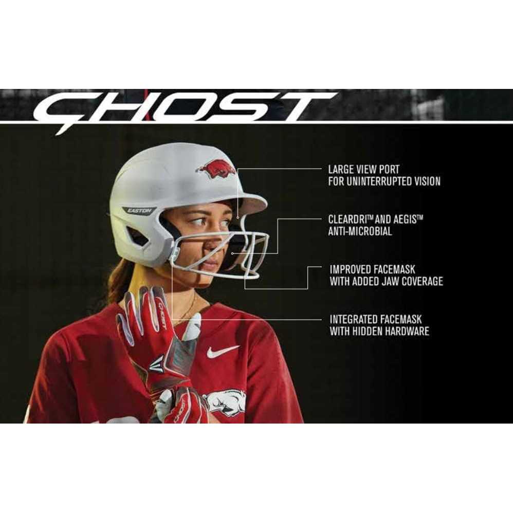 Easton Ghost Matte Batting Helmet Softball - Image 2