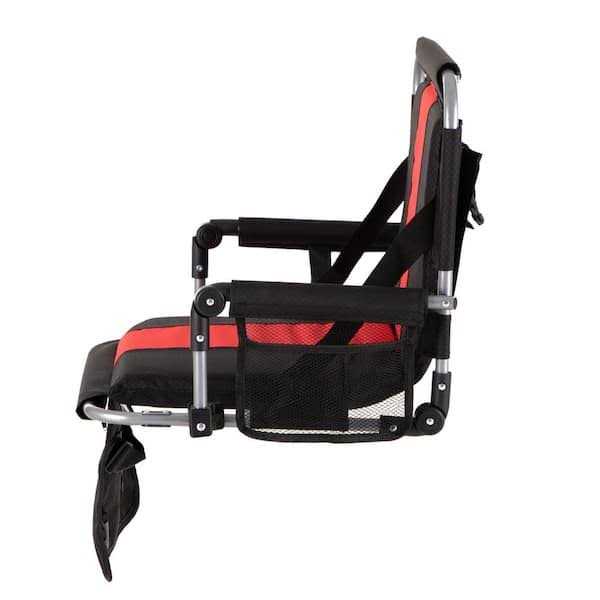 Portable Stadium Seat Padded Chair with Armrests - Image 3