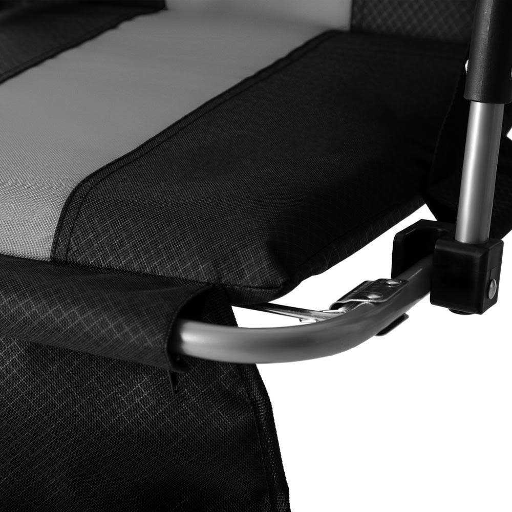Portable Stadium Seat Padded Chair with Armrests - Image 2