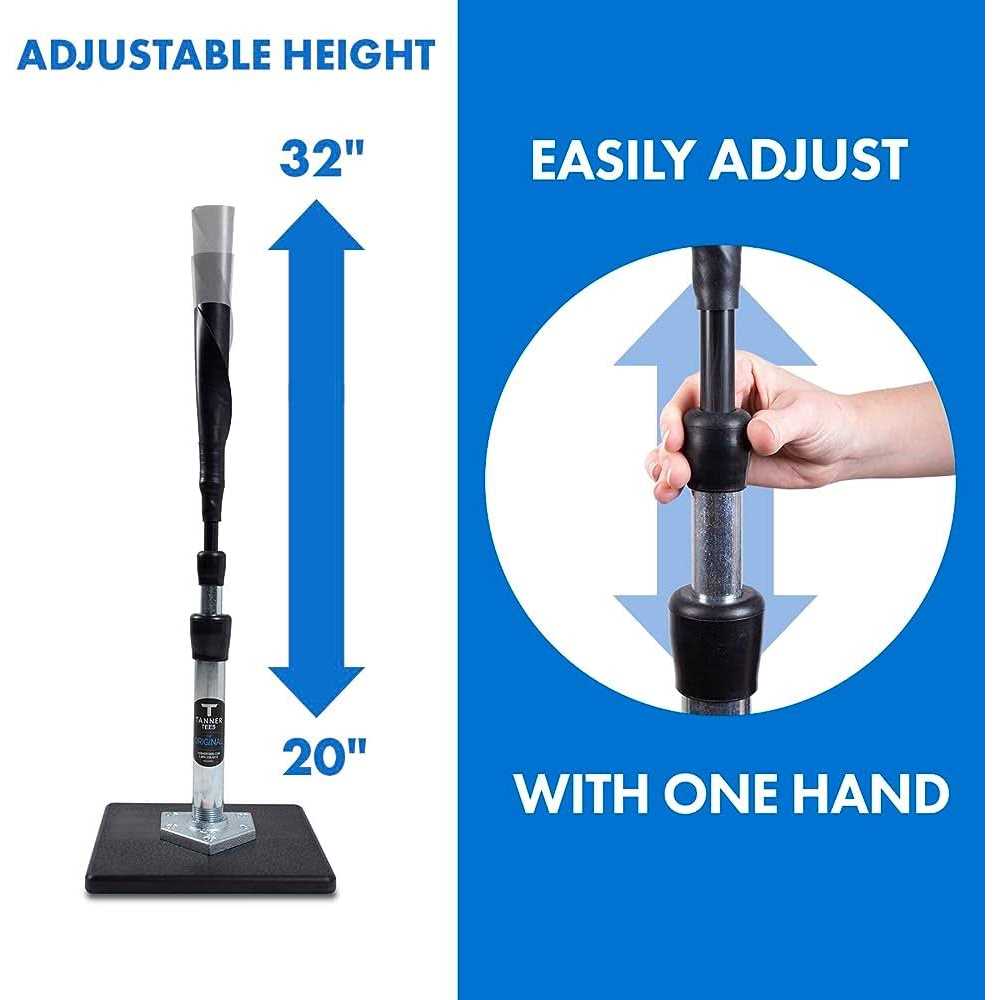 Tanner Tee The Original Adjustable Batting Tee - Image 4