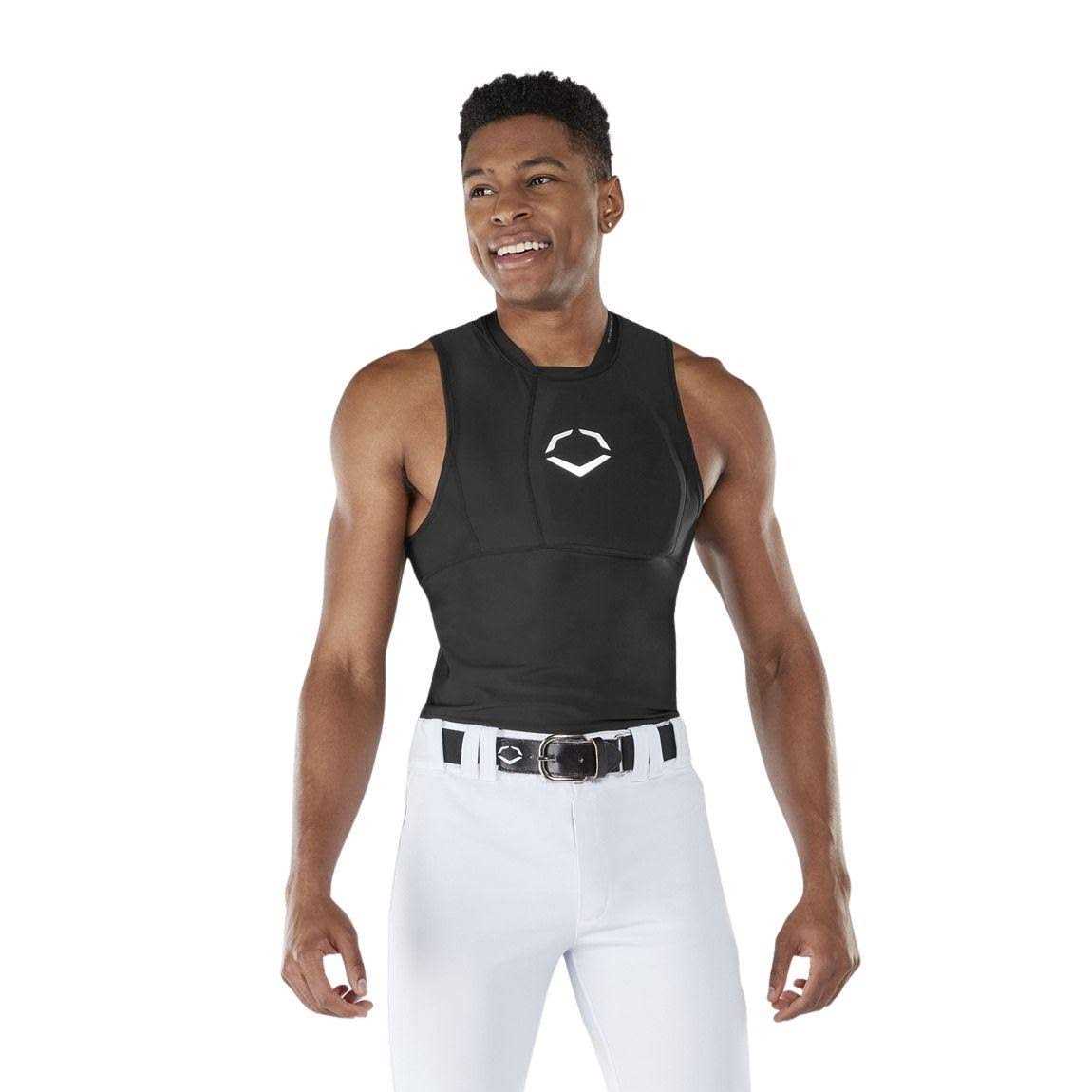 EvoShield NOCSAE Protective Chest Guard Shirt - Image 3