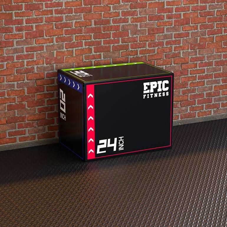 Epic Fitness 3 in 1 Foam Plyometric Jump Box - Image 3