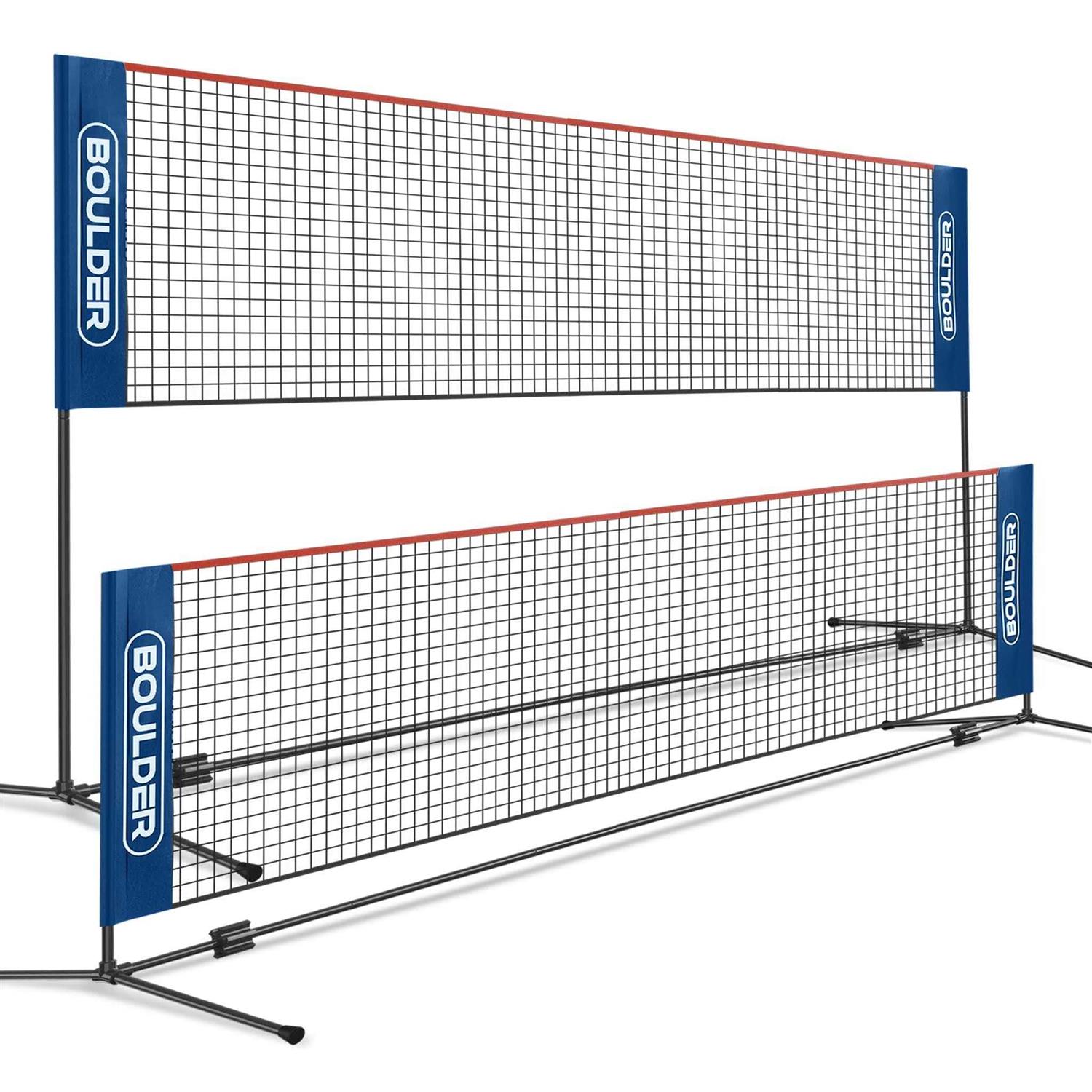 Boulder Sports Portable, Adjustable Volleyball and Badminton Net - Image 5