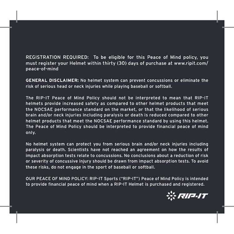 Rip-IT Play Ball Softball Fielder's Mask - Image 3