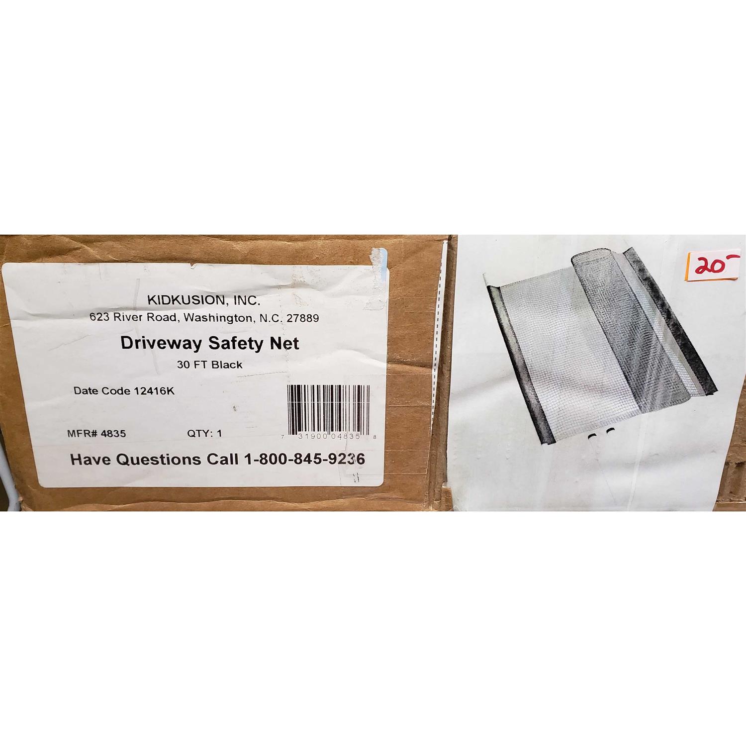 Kidkusion Driveway Safety Net Non Retractable - Image 5