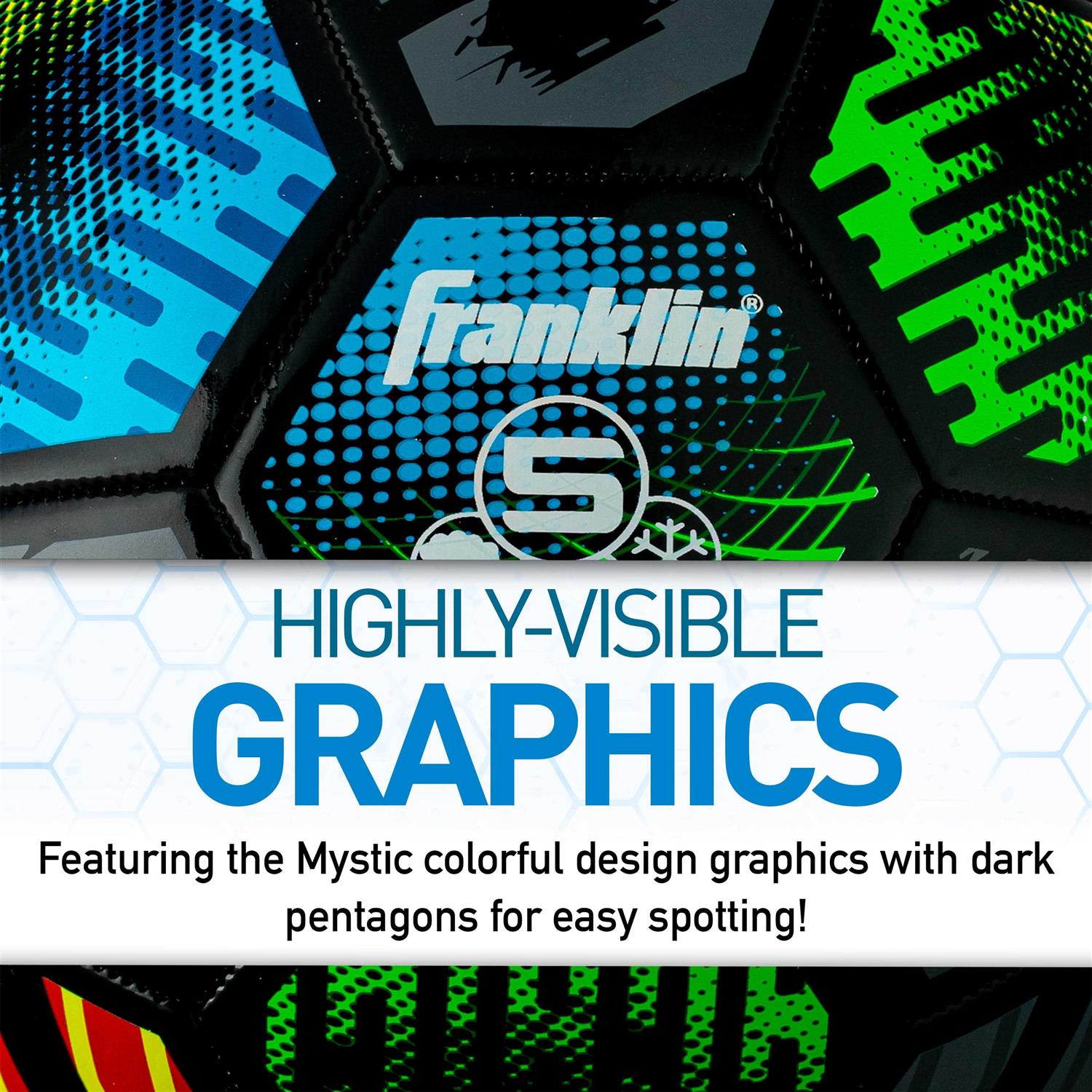 Franklin Sports Mystic Soccer Ball - Image 4