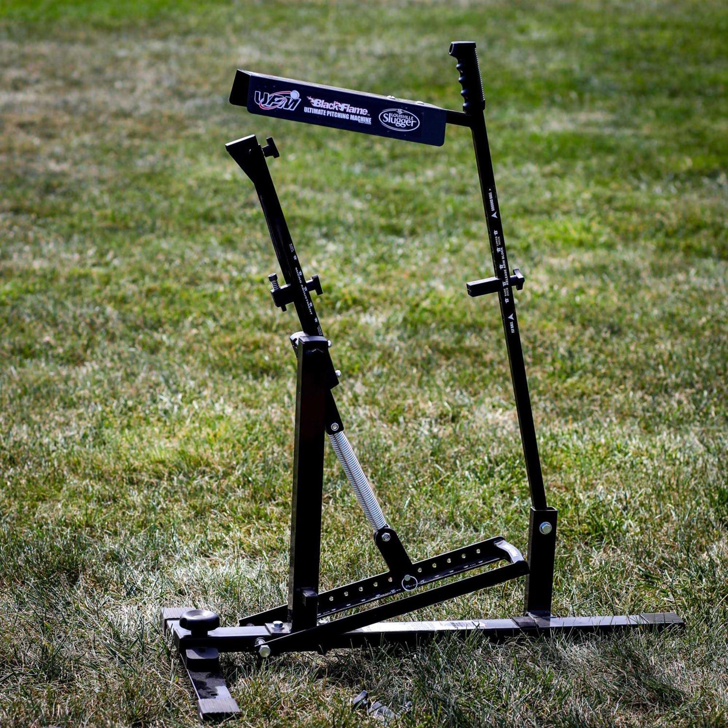 Louisville Slugger Black Flame Ultimate Pitching Machine - Image 4