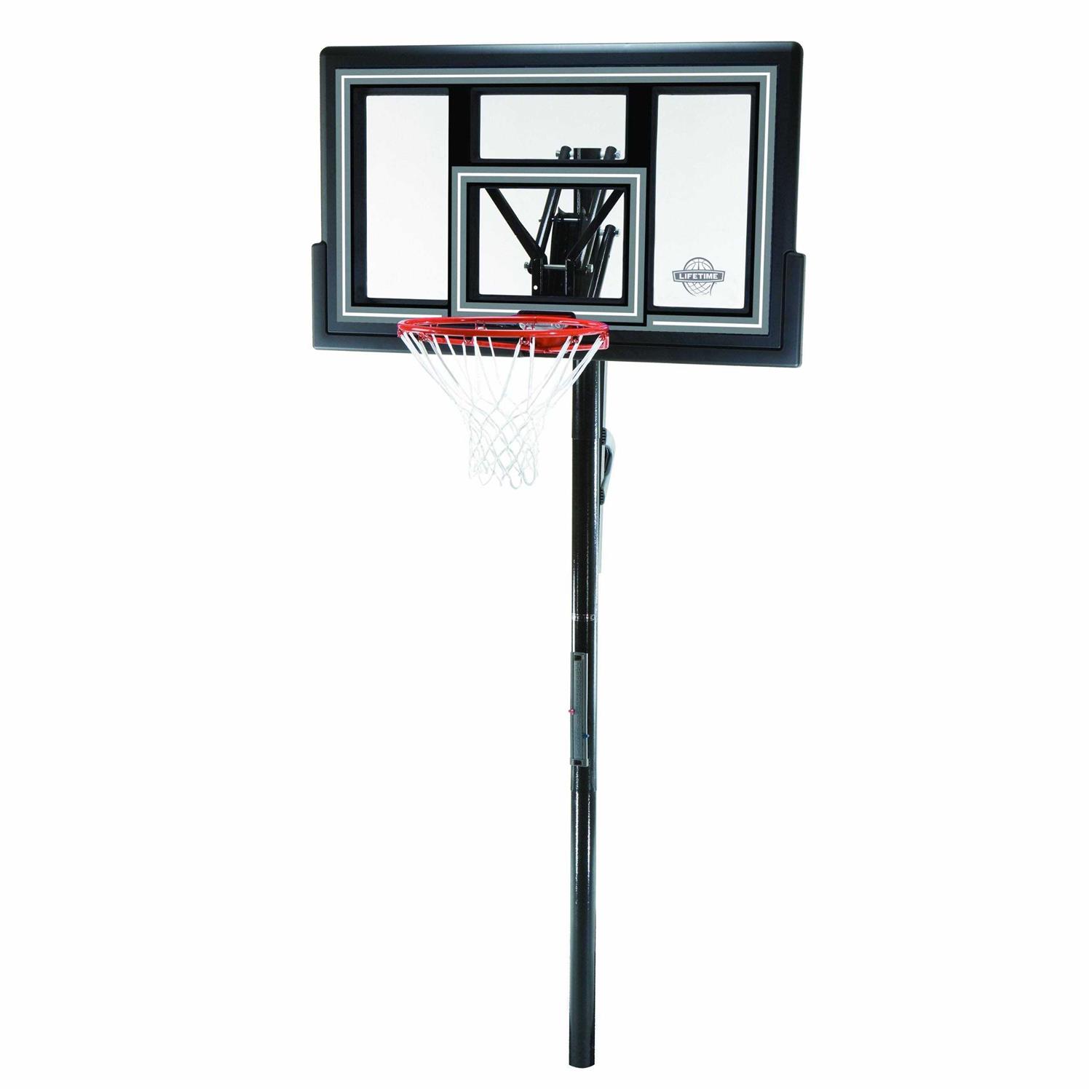 Lifetime Adjustable In-Ground Basketball Hoop