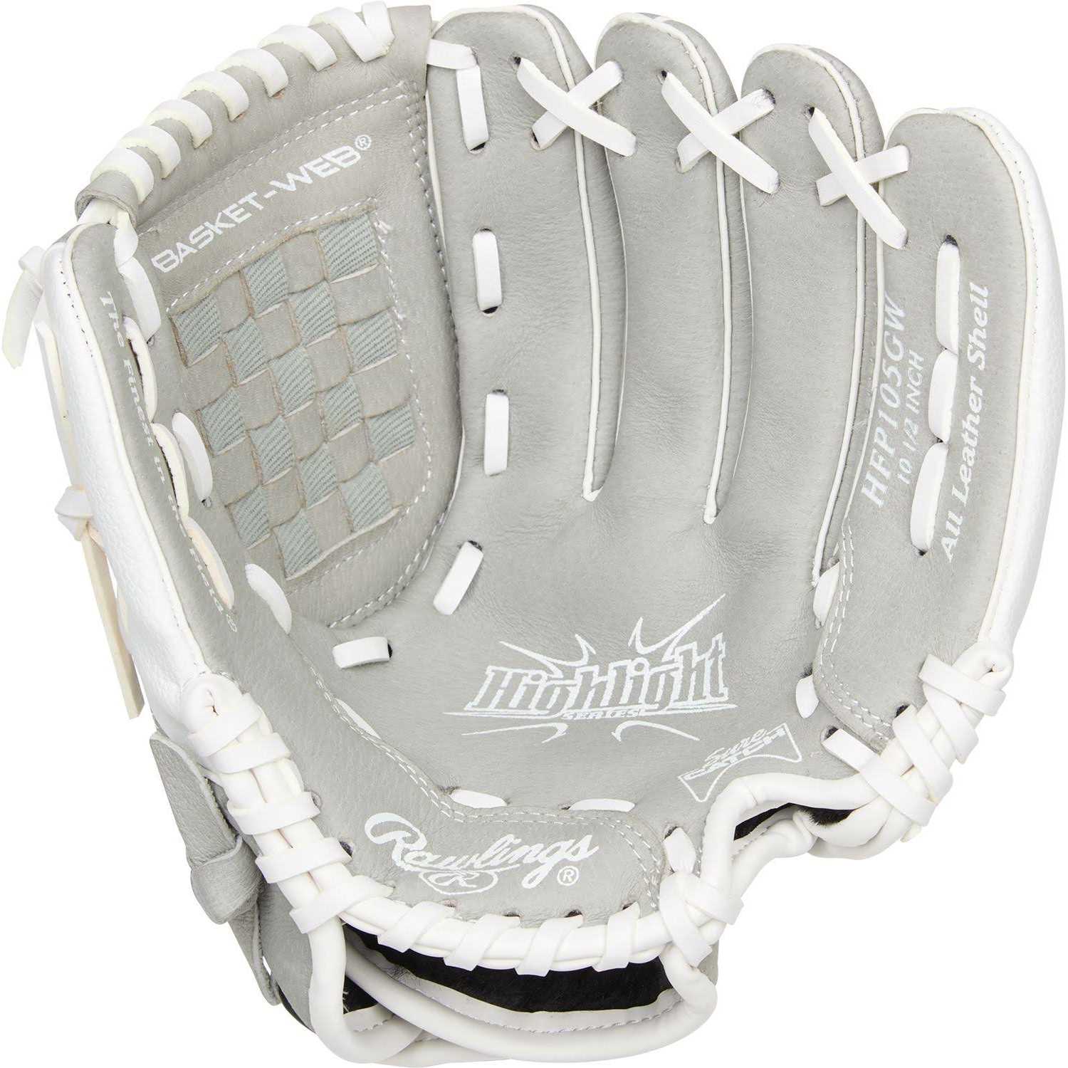 Rawlings Girls' Highlight Series Softball Glove - Image 4
