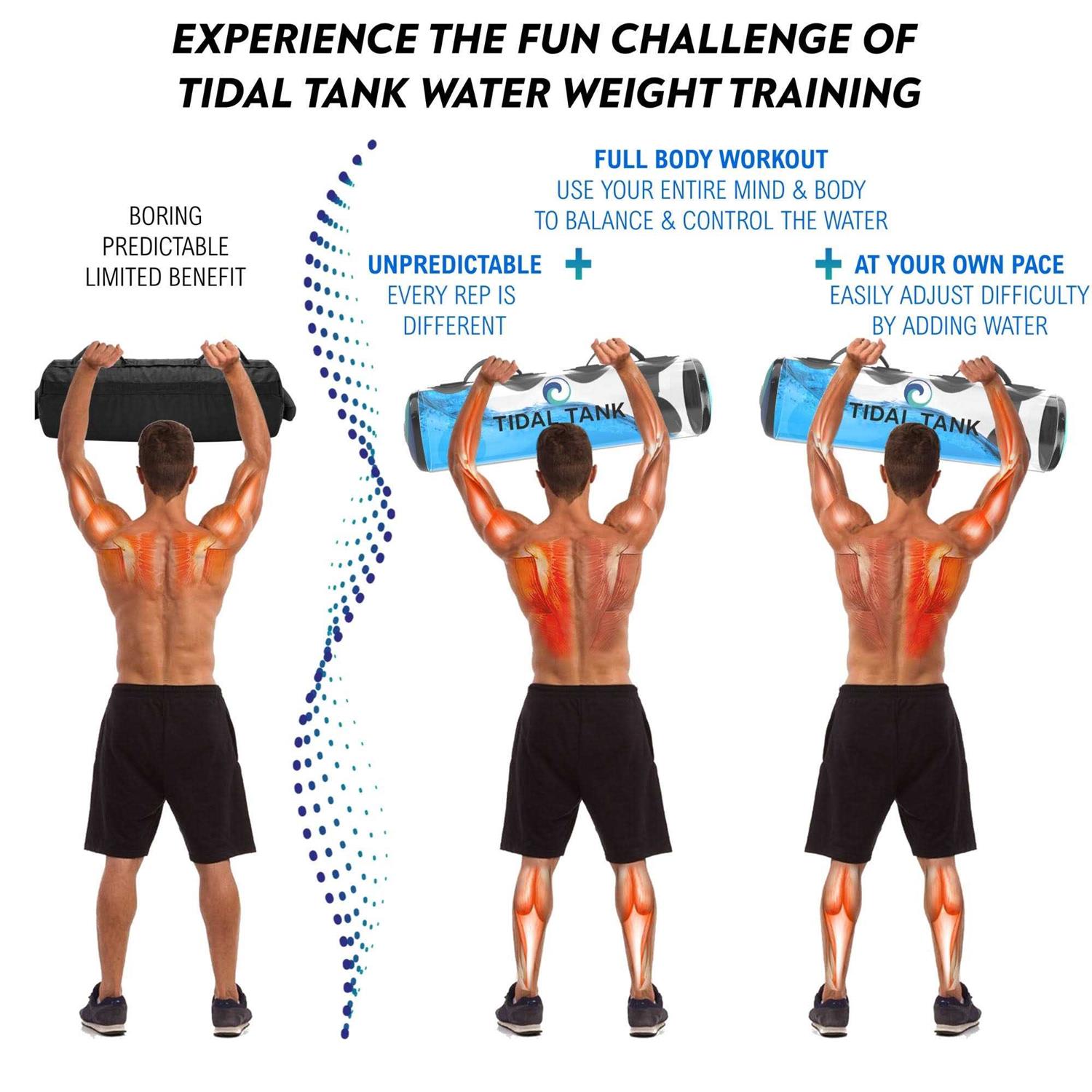 Tidal Tank Original Aqua Bag Instead of sandbag Training Power Bag with Water Weight - Image 4