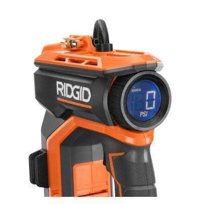 RIDGID 18V Cordless High Pressure Portable Inflator with 18V Lithium-Ion 1.5 Ah Battery R87044-AC870015N - Image 3