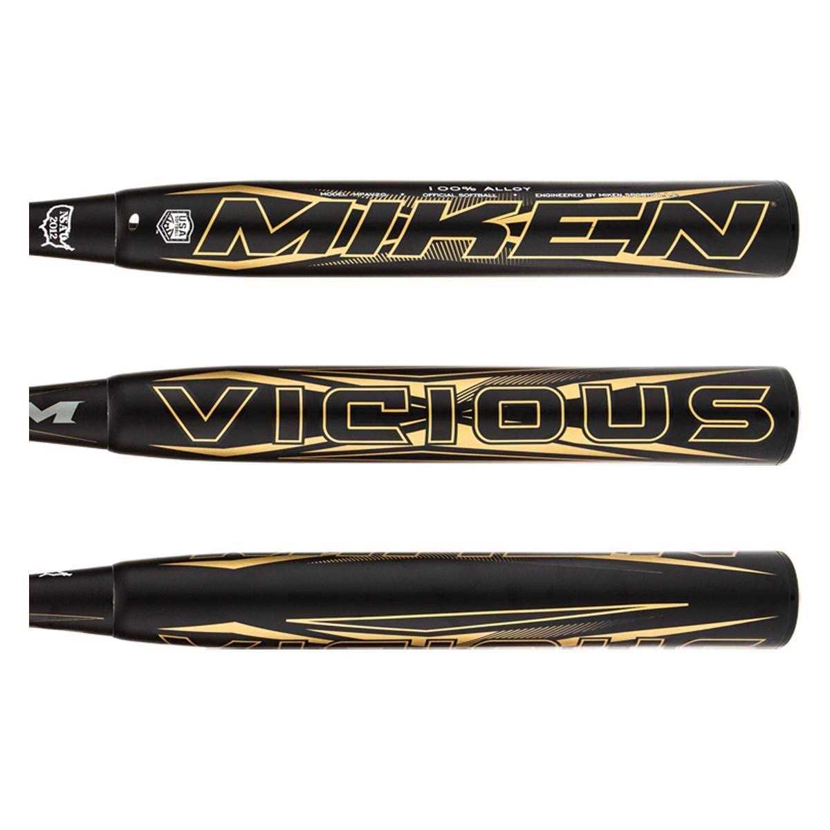 Miken Vicious 13 Maxload Dual Stamp Slow Pitch Softball Bat - Image 4