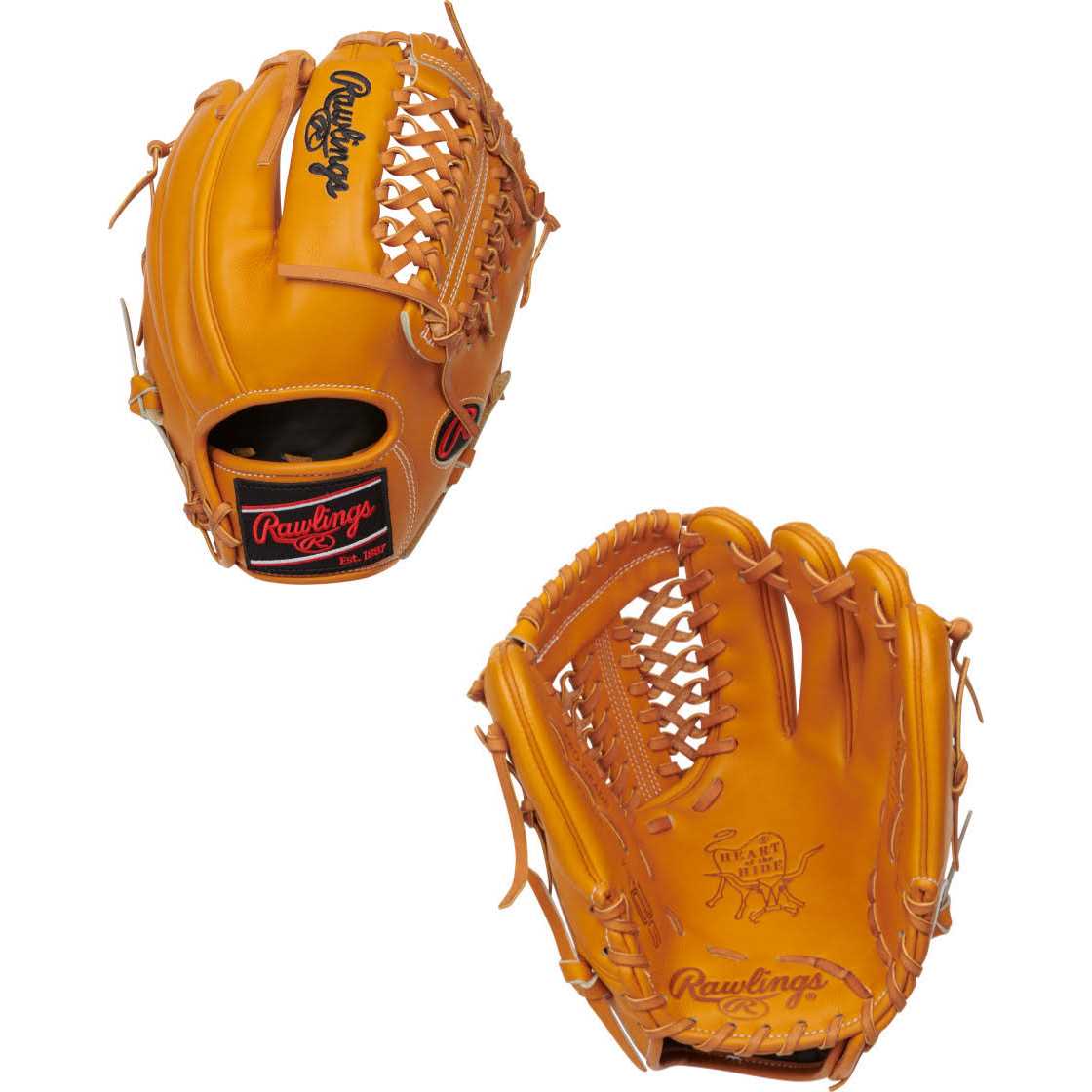 Rawlings 11.75 Heart of the Hide R2G Baseball Glove - Image 4