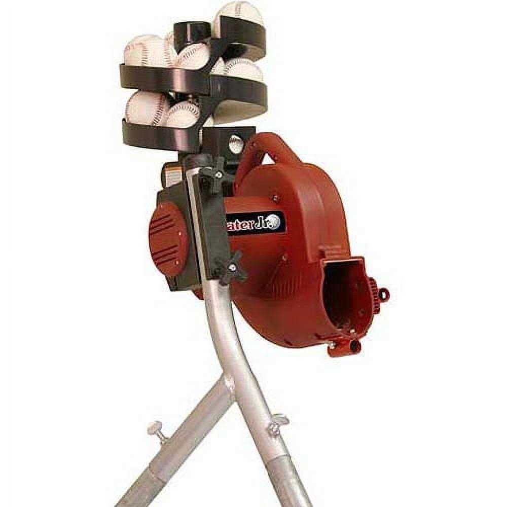 Heater Sports Jr. Real Baseball Pitching Machine with Ball Feeder - Image 4
