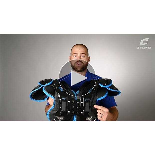 Champro Gauntlet 2 Football Shoulder Pad - Image 4