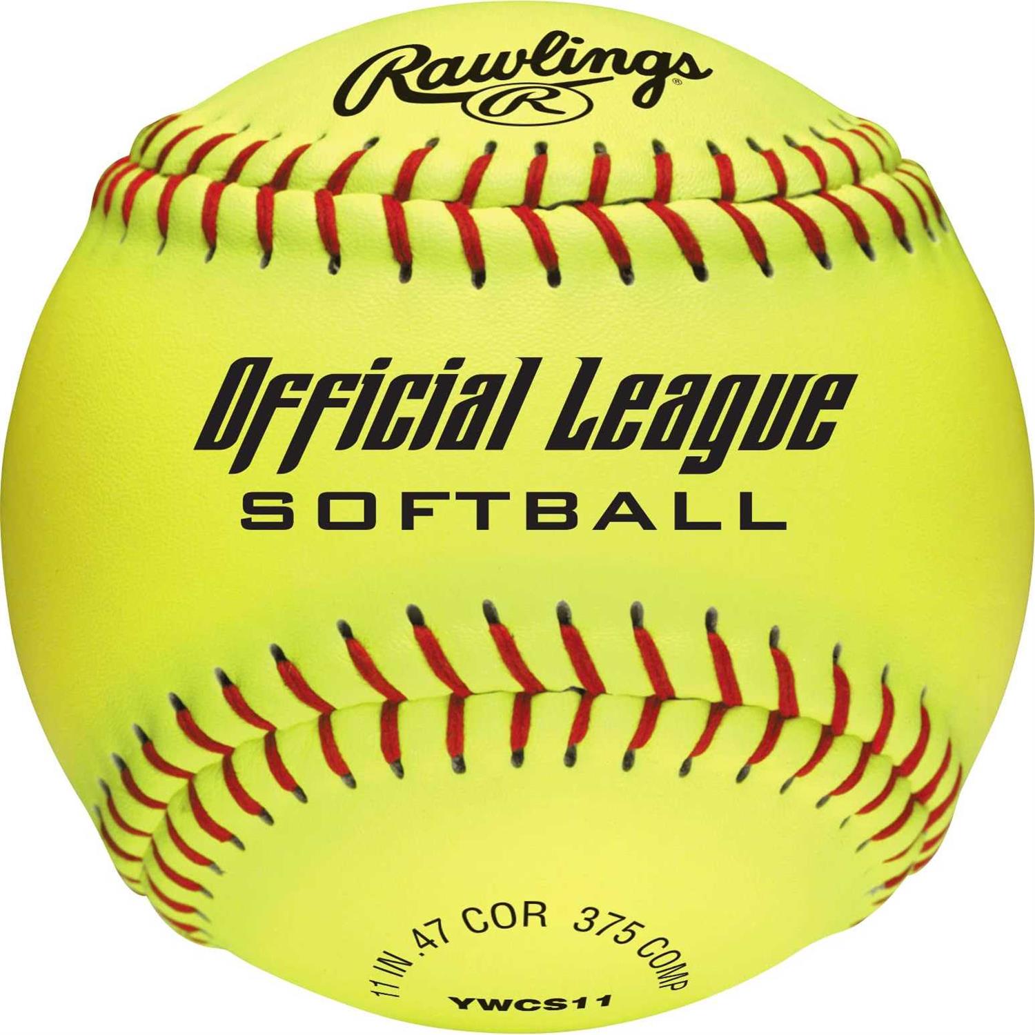 Rawlings Official League Recreational Softballs - Image 5