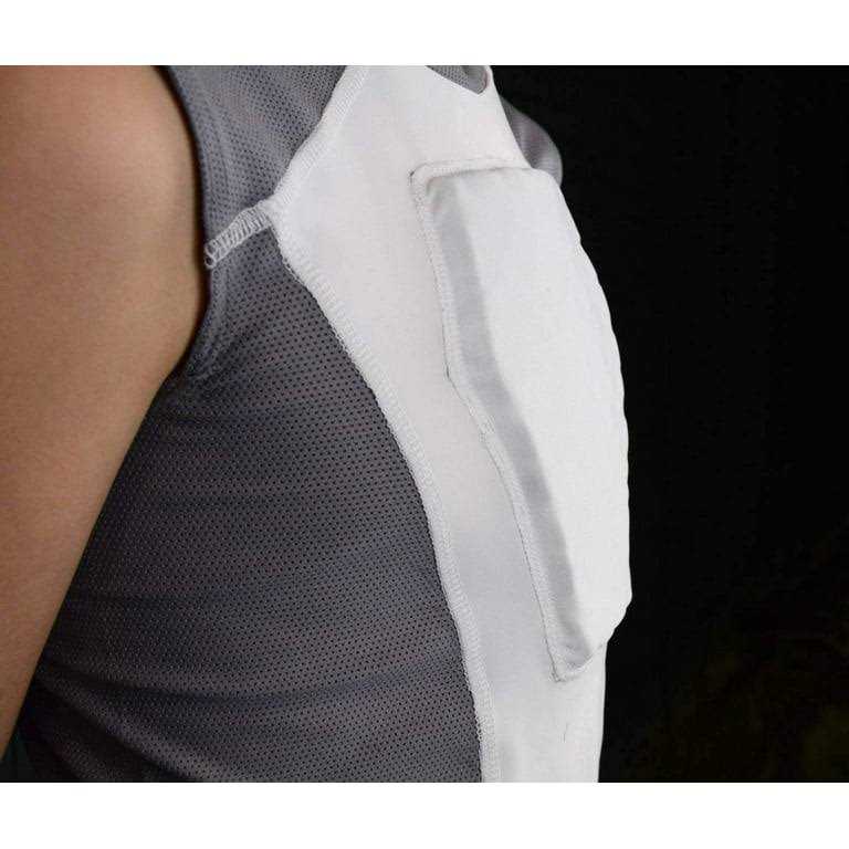 Sports Unlimited Diamond Shield Youth Baseball Sternum Guard Shirt - Image 4