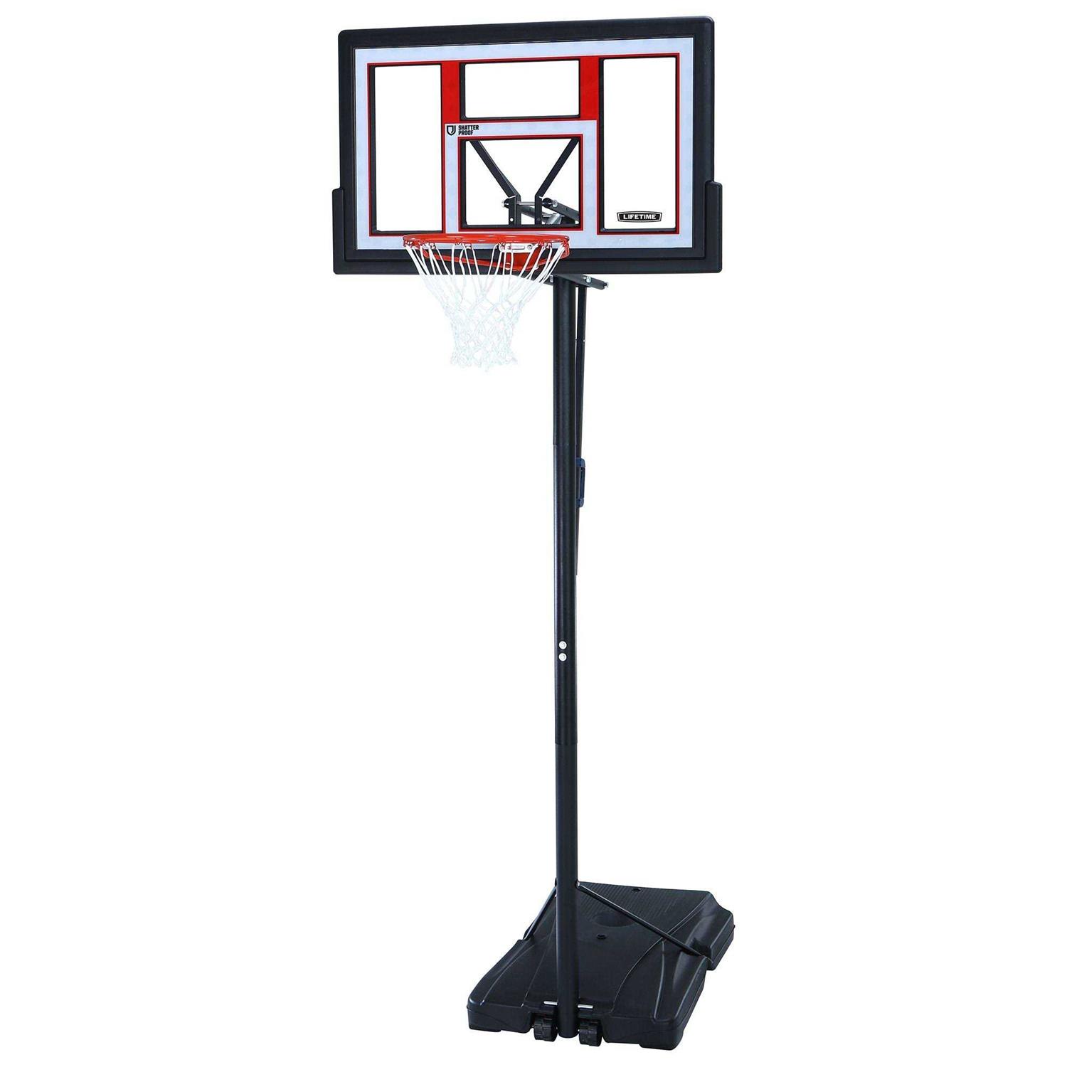 Lifetime Adjustable Portable Basketball Hoop