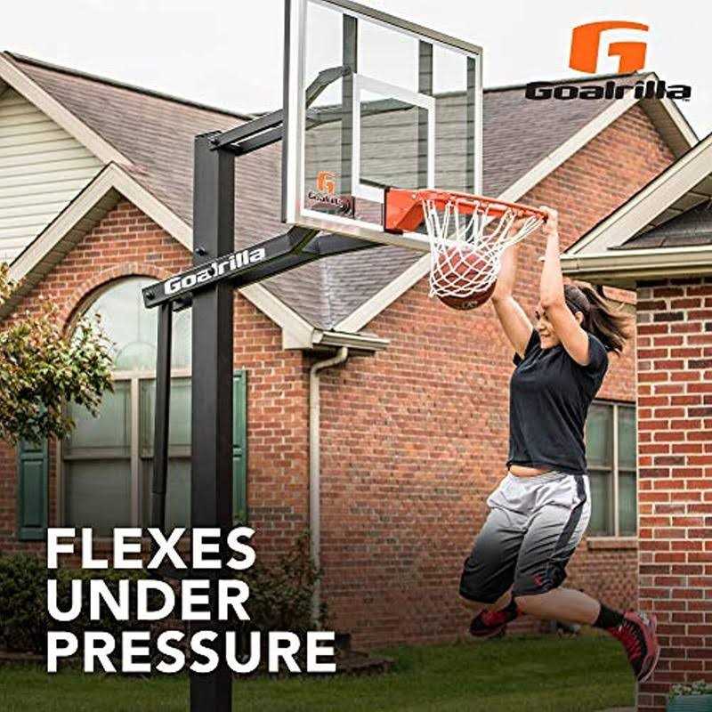 Goalrilla Pro Style Breakaway Medium Weight Basketball Hoop Flex Rim - Image 5