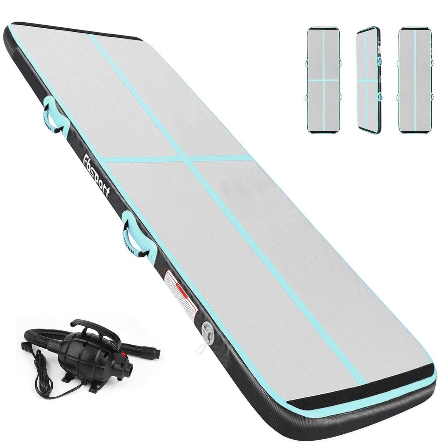 Fbsport 10ft Inflatable Air Gymnastics Mat Training Mats 4 inches