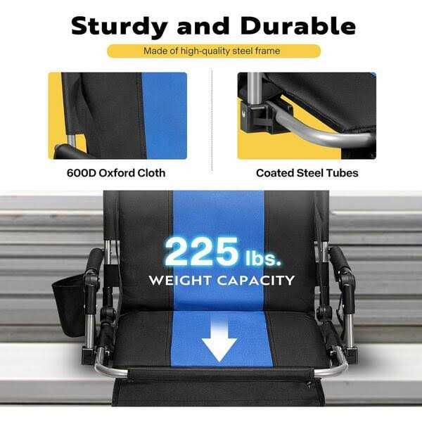 Folding Stadium Seat with Cushions Specstar Cushion - Image 3