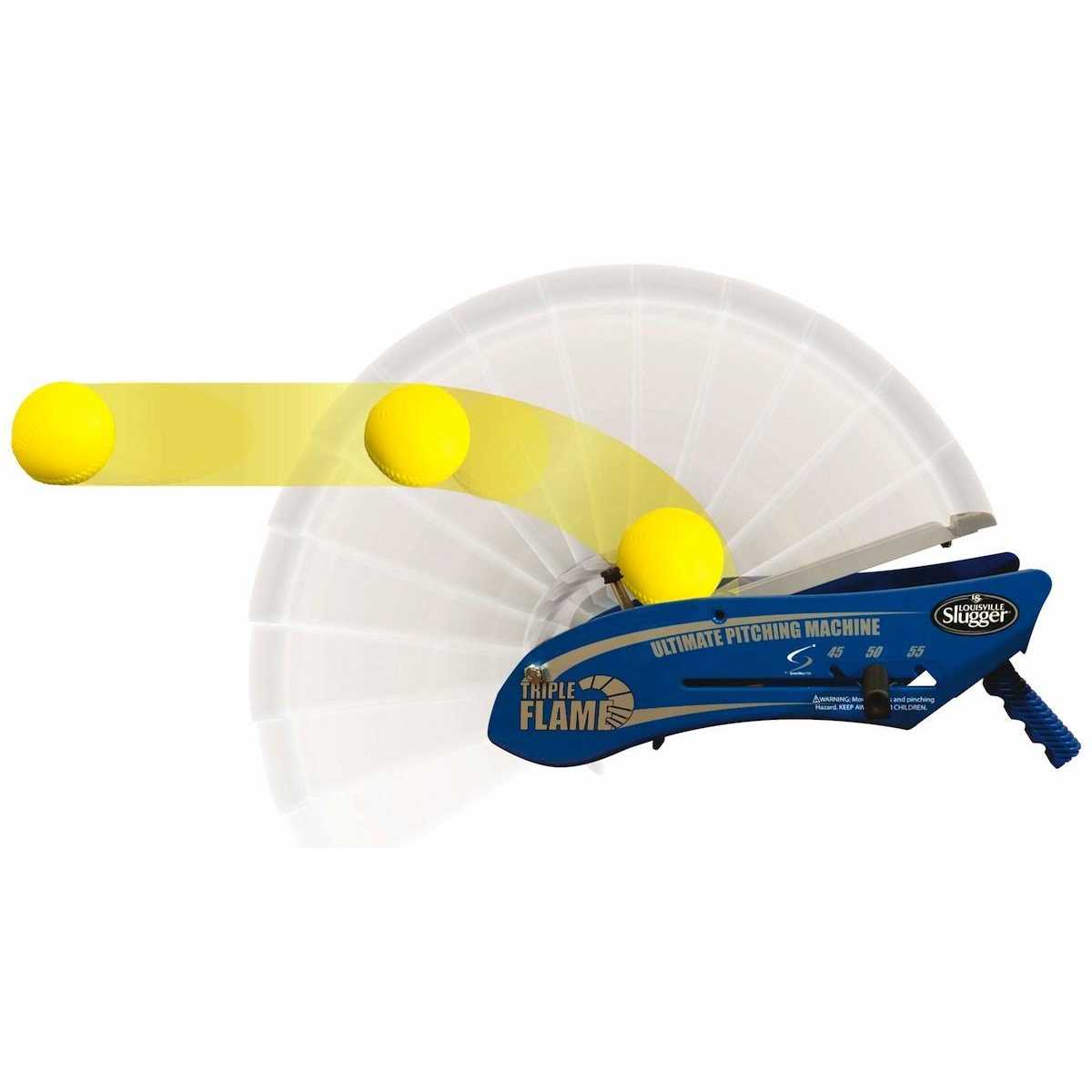 Louisville Slugger Triple Flame Pitching Machine - Image 5