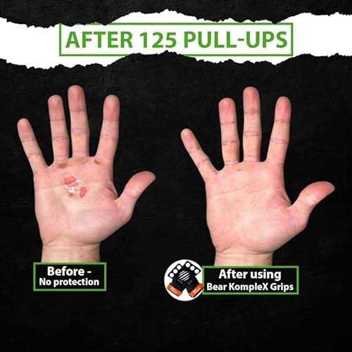 Bear Komplex 3 & 2 Hole Carbon Hand Grips Crossfit - Image 3