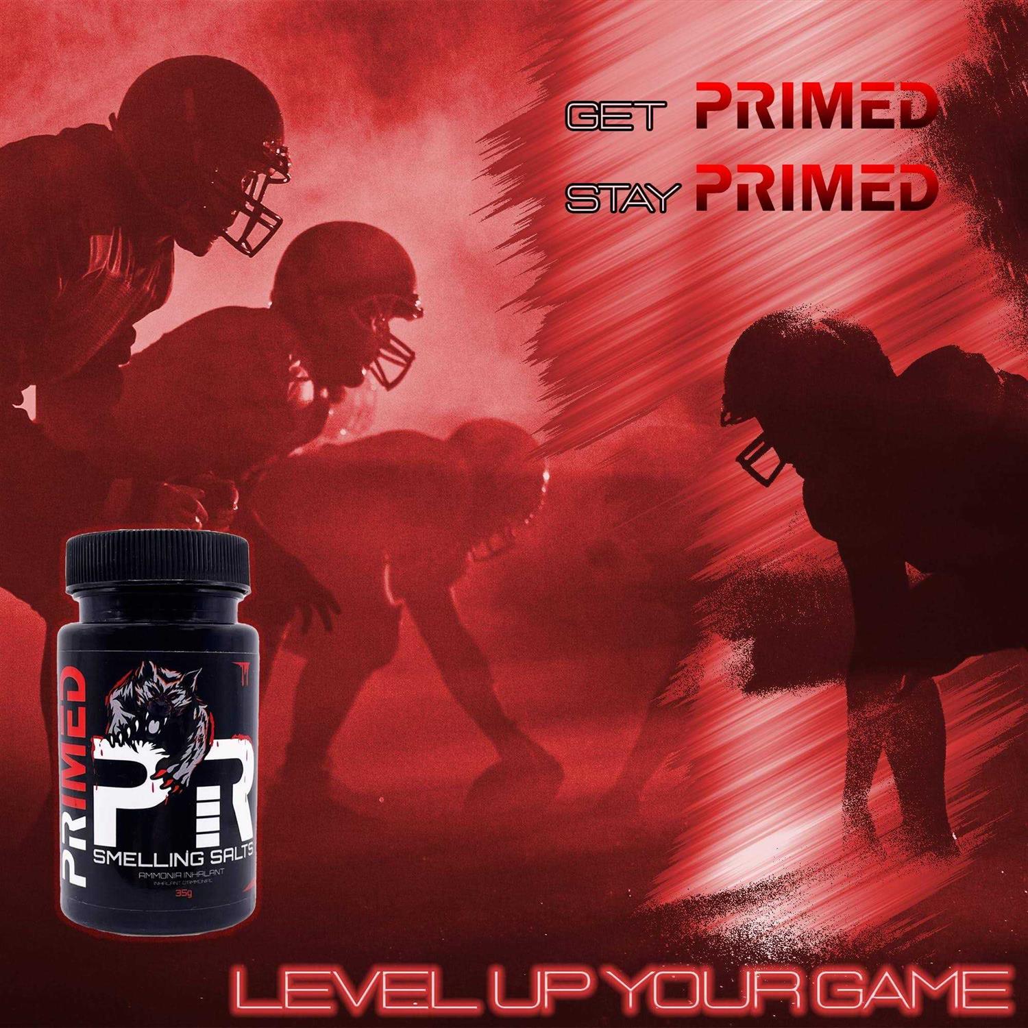 Primed Smelling Salts Pr35 Football Hockey Weightlifting Smelling Salts Powerlifting - Image 3