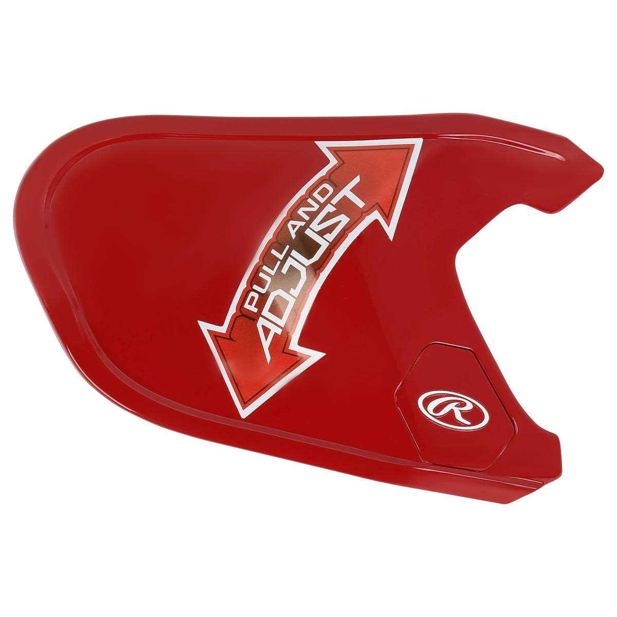 Rawlings Mach Adjustable Batting Helmet Extension - Image 3
