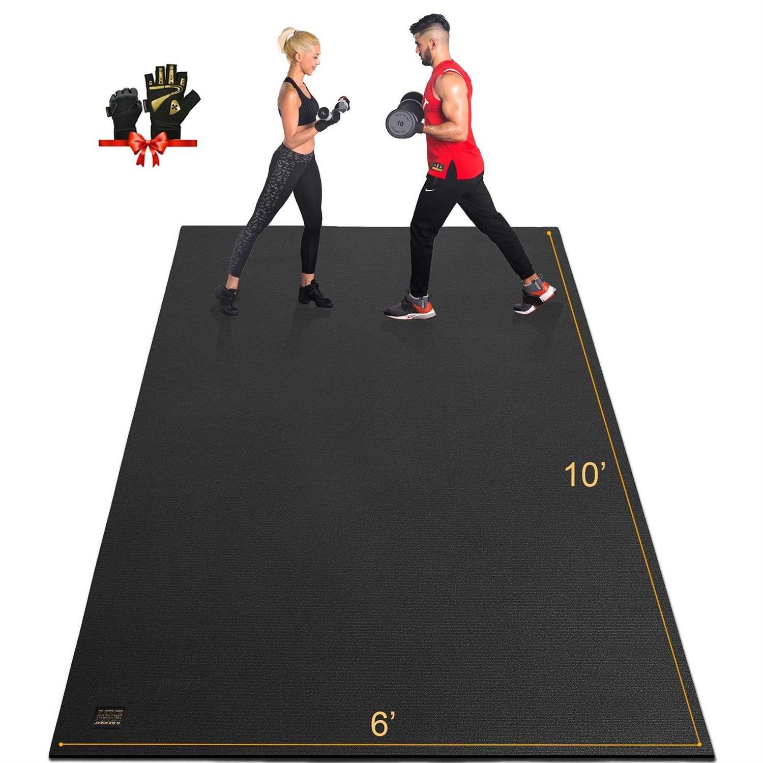 Gxmmat Extra Large Exercise Mat Thick Workout Mats for Home Gym Flooring - Image 3