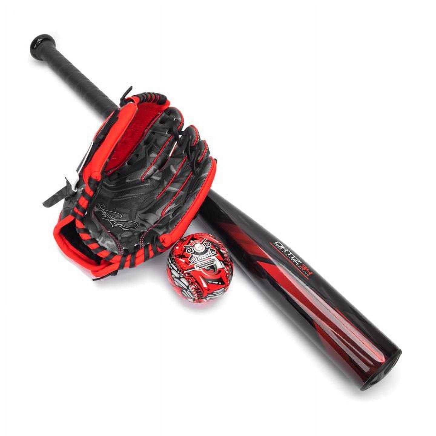 Ortiz34 Homerun Tee Ball Set David Ortiz 3-in-1 Aluminum Baseball Bat