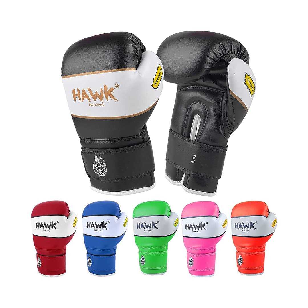 Hawk Sports Kids Boxing Gloves for Kids Children Youth Punching Bag Kickboxing Muay Thai Mitts MMA Training Sparring Gloves