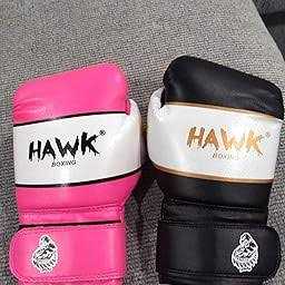 Hawk Sports Kids Boxing Gloves for Kids Children Youth Punching Bag Kickboxing Muay Thai Mitts MMA Training Sparring Gloves - Image 4