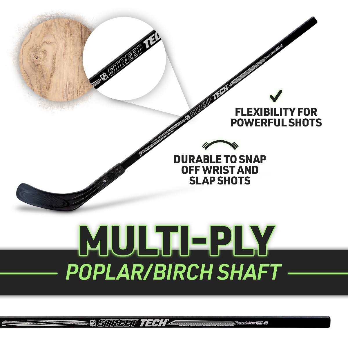 Franklin Sports NHL 1010 Street Tech Youth Hockey Stick - Image 2