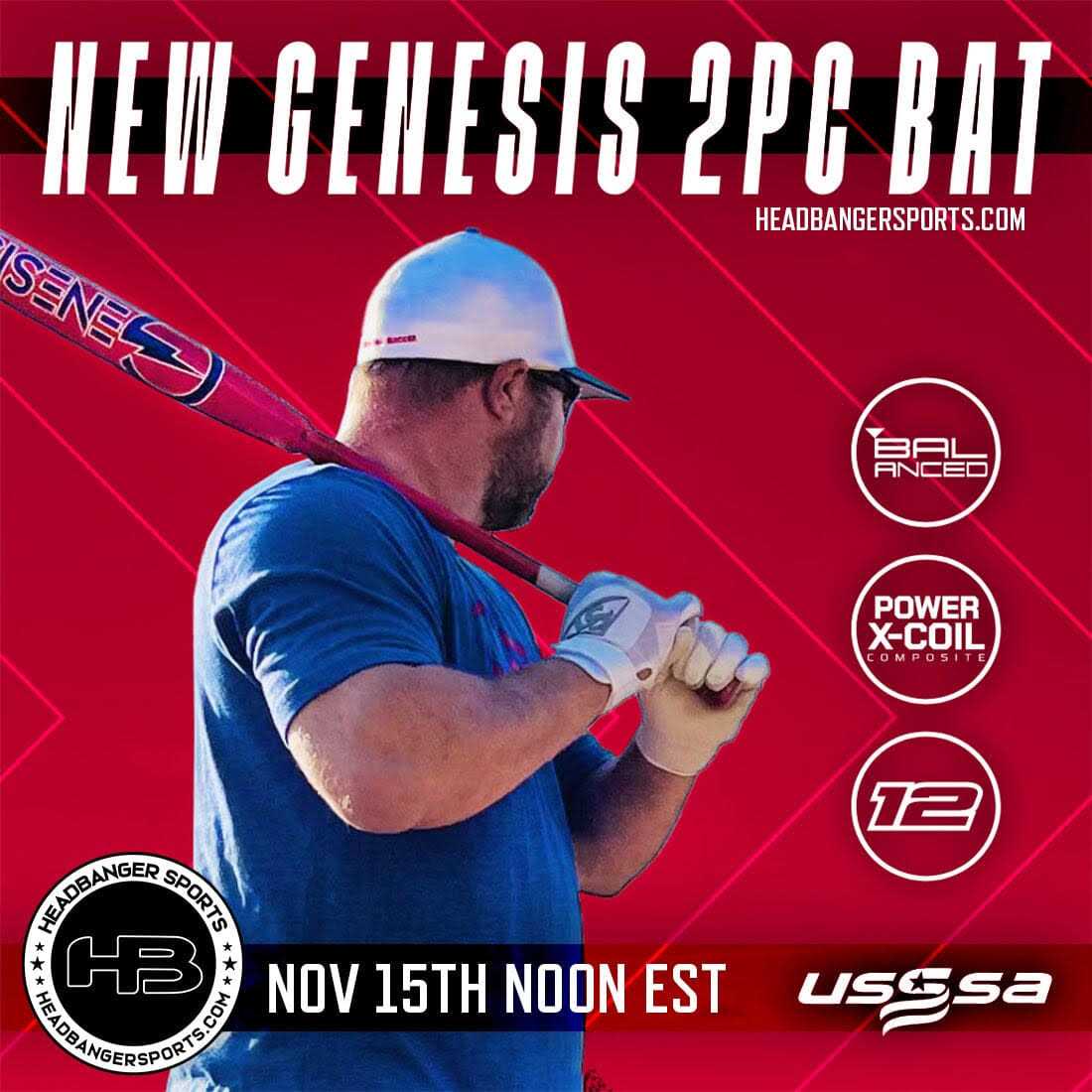 Shop 2024 Louisville Slugger Genesis 12 Balanced USSSA Softball Bat - Image 4
