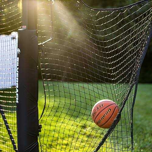 Silverback Basketball Yard Guard Net Rebounder with Foldable Net and Arms - Image 4
