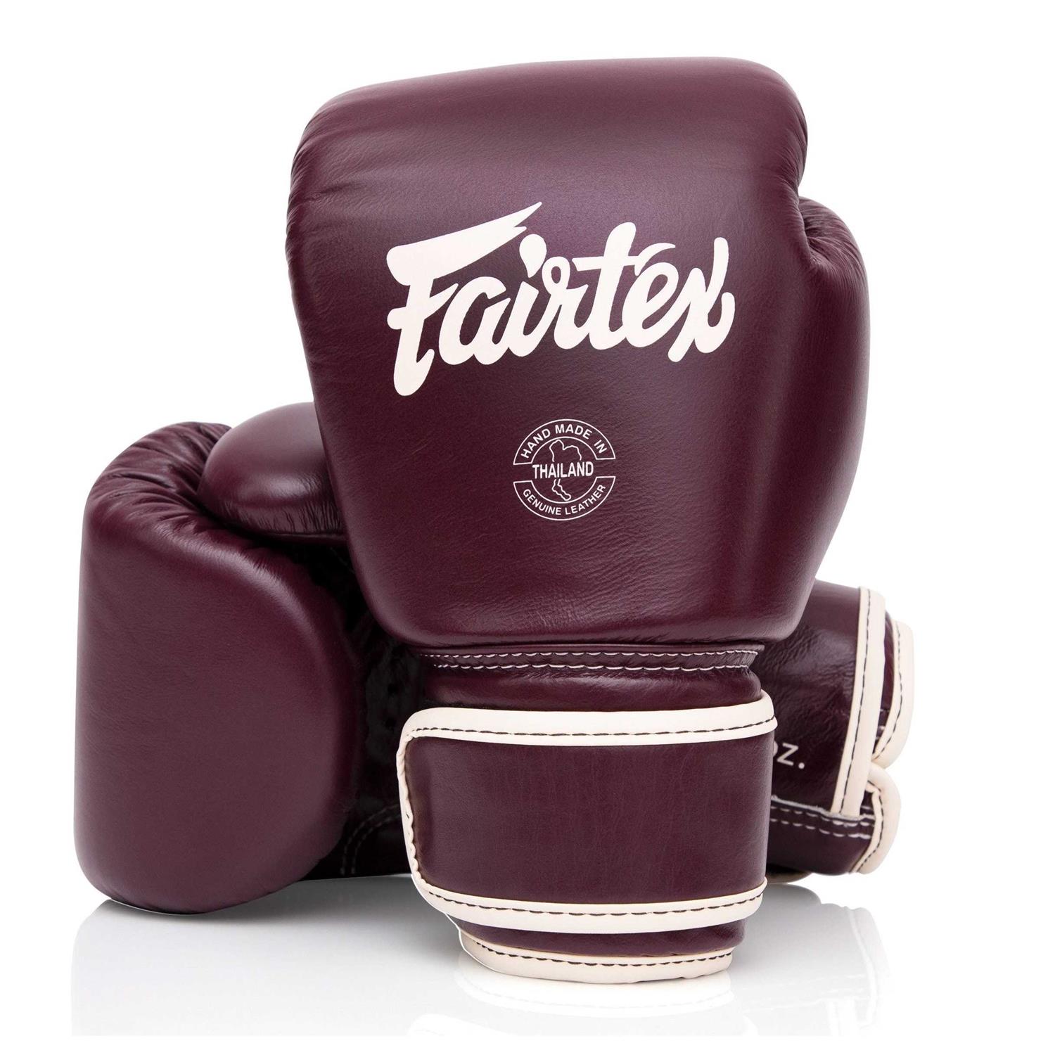 Fairtex BGV16 Leather Muay Thai Boxing Gloves