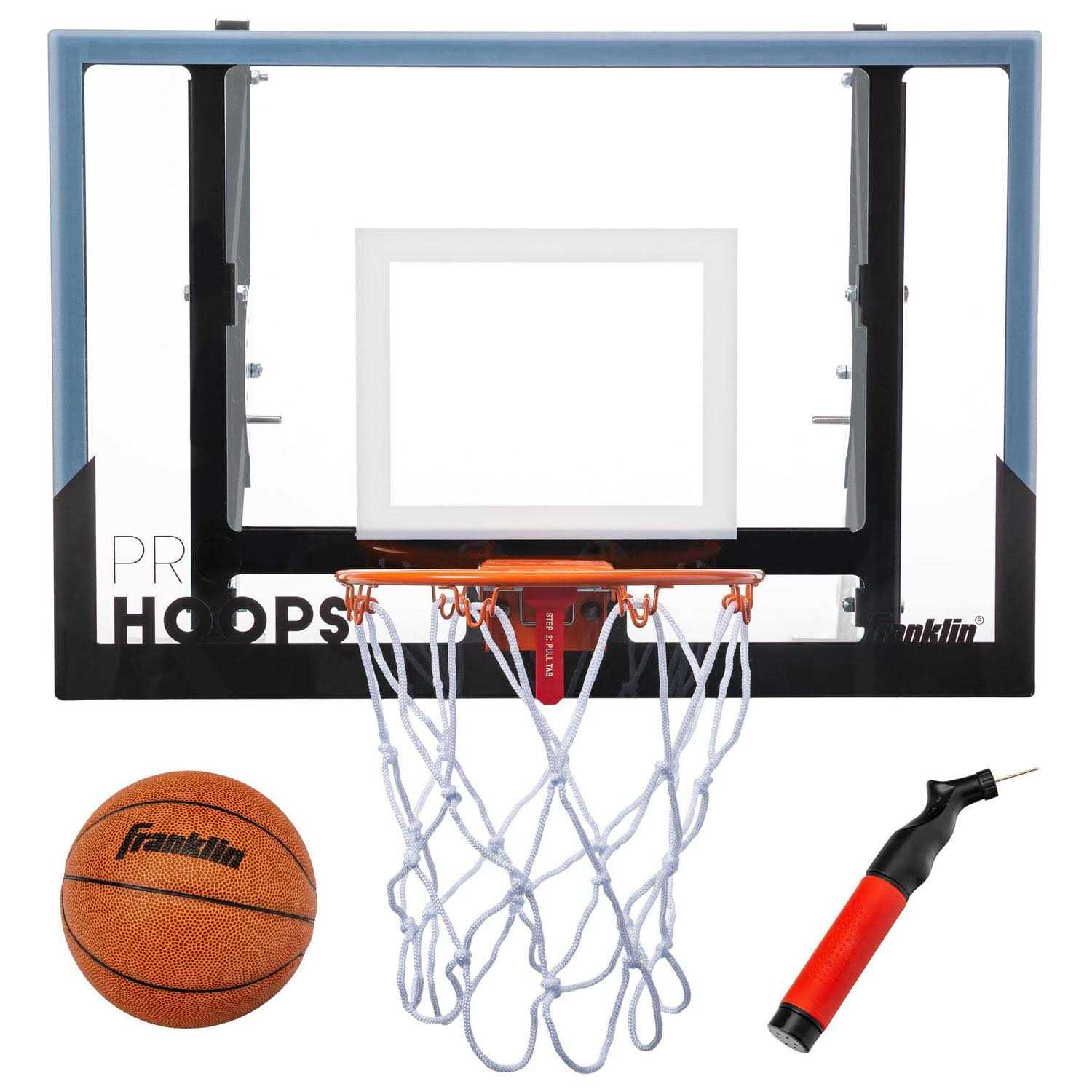 Franklin Wall-Mounted Pro Hoop XL Basketball Set