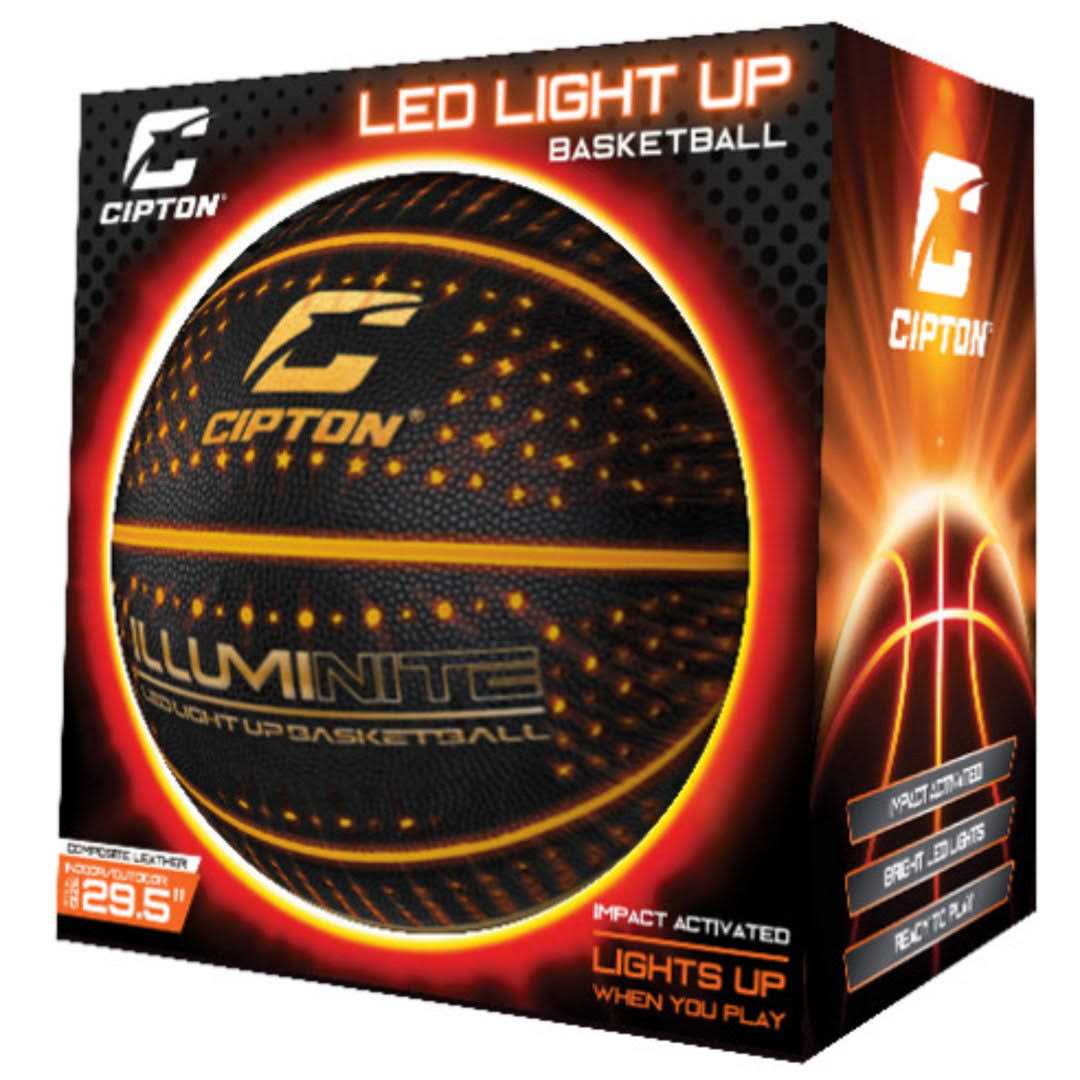 Cipton LED Light-Up Composite Microfiber Basketball - Image 5